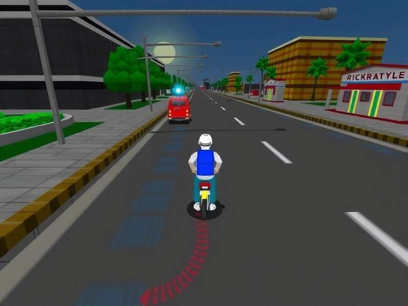 Rickshaw Blitz Gameplay Screenshot